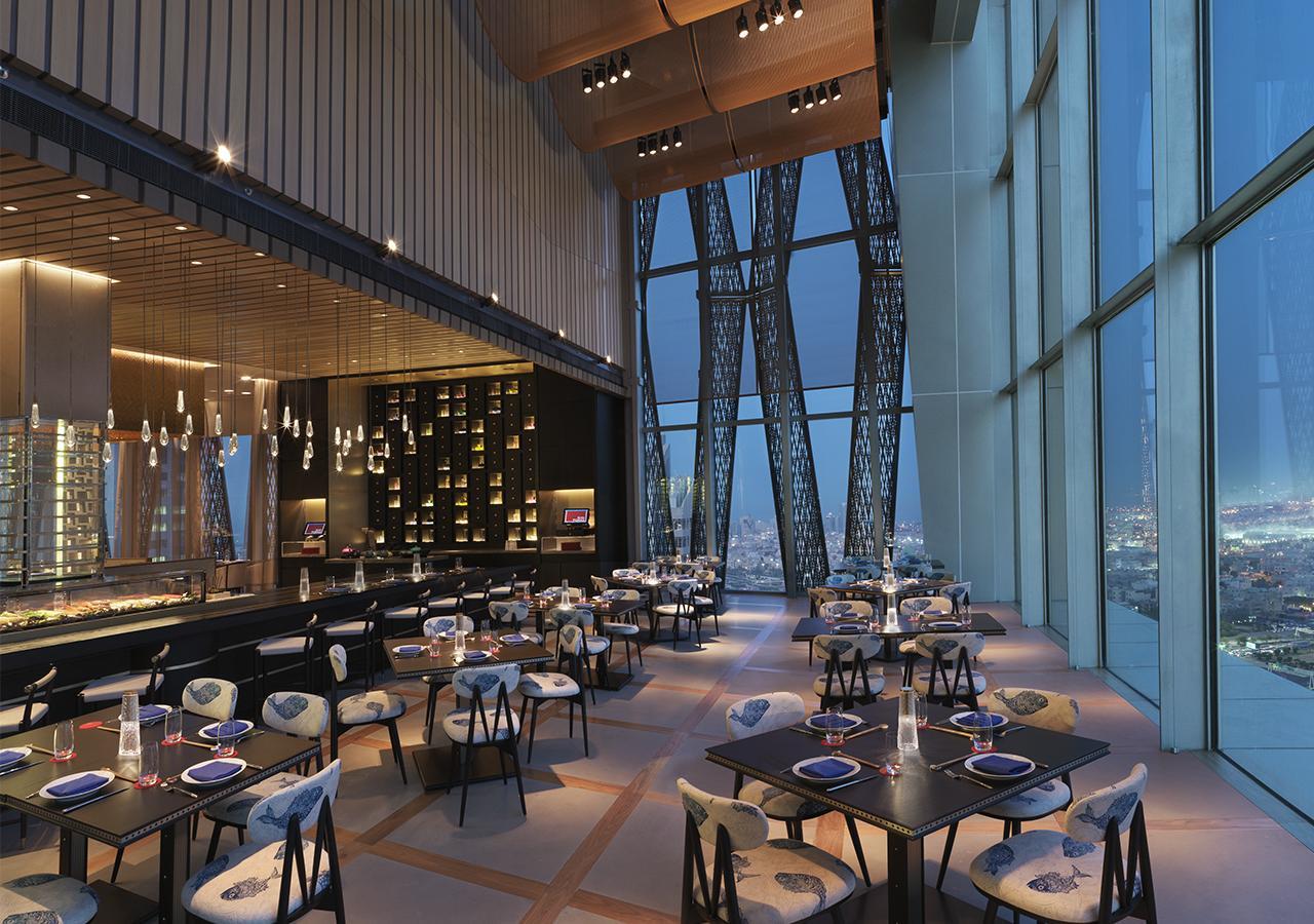 Four Seasons Hotel Kuwait at Burj Alshaya Kuwait City Exterior foto The restaurant